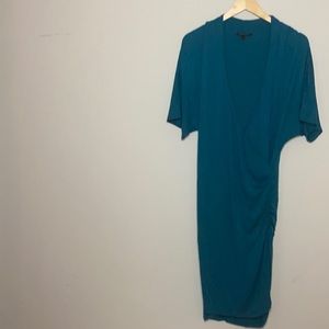 Banana Republic teal dress